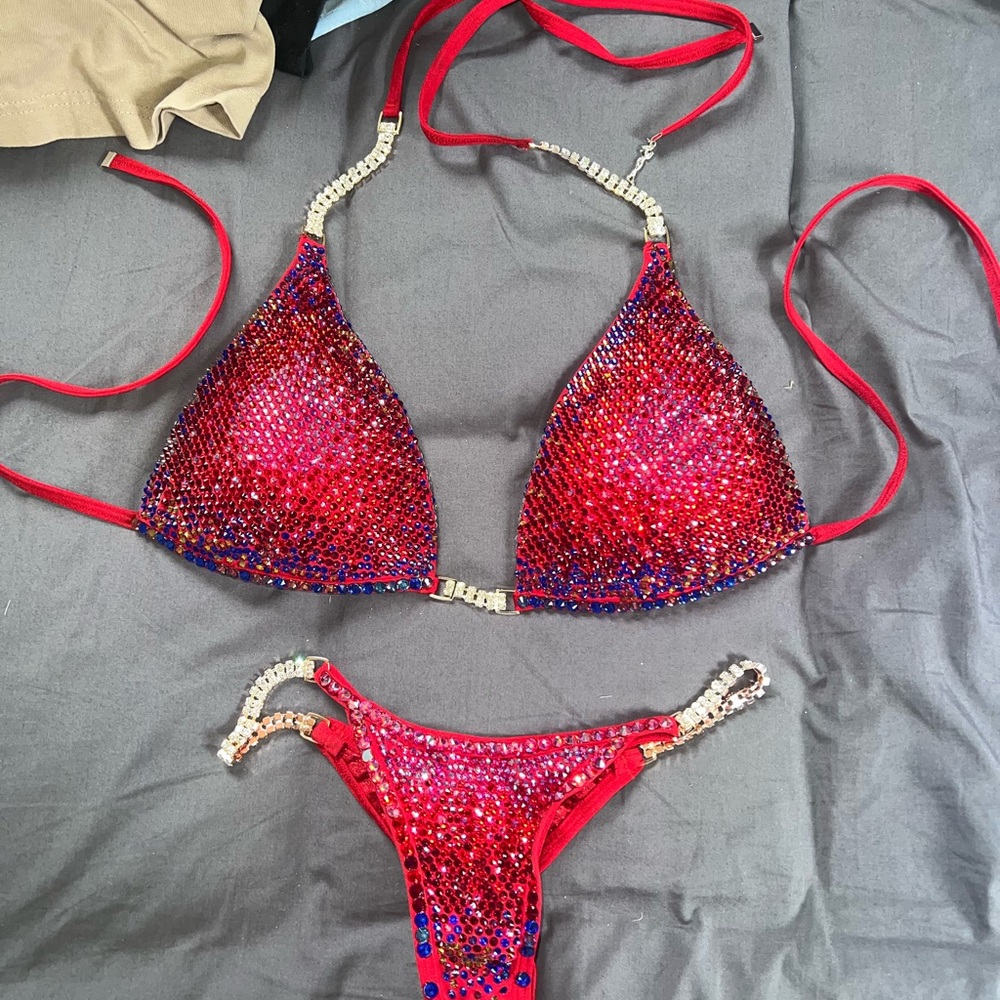 NPC IFBB bikini worn by Ashley Kaltwasser